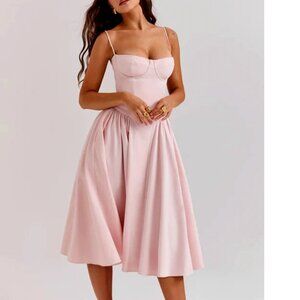 Chiara Corset Summer Midi Sundress